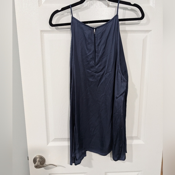 Lane Bryant Blue Nights Relaxed High-Neck Halter Top in Size 22 - Picture 9 of 11